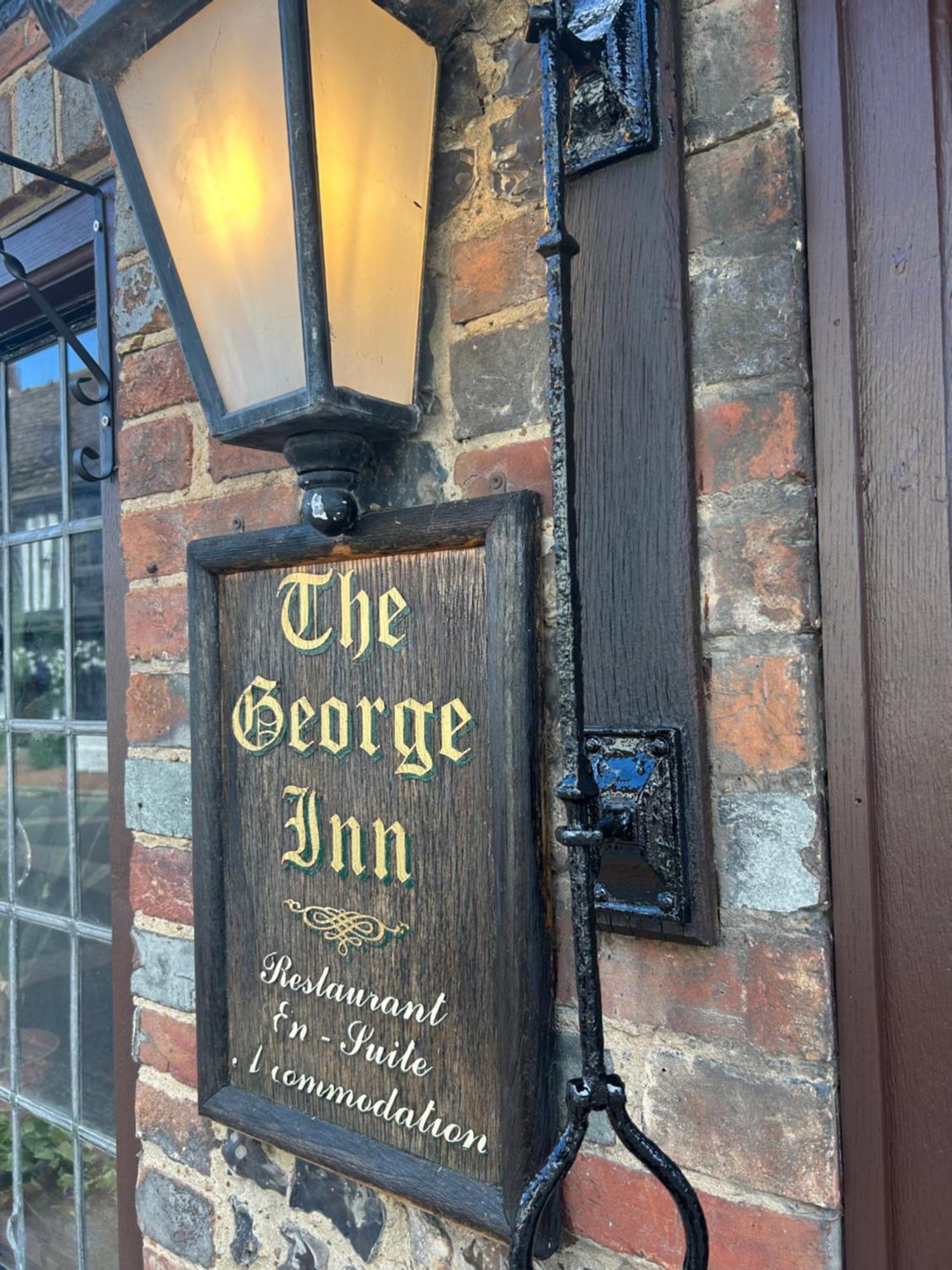 The George Inn Alfriston Dış mekan fotoğraf
