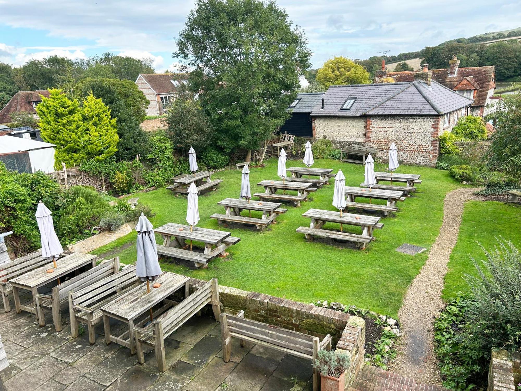 The George Inn Alfriston Dış mekan fotoğraf